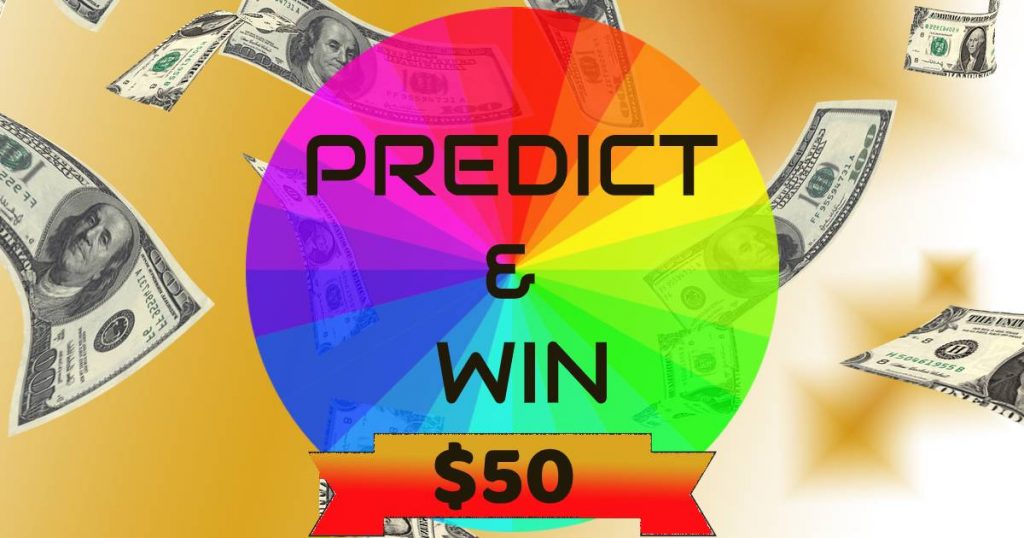 predict and win banner